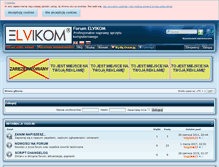 Tablet Screenshot of elvikom.pl